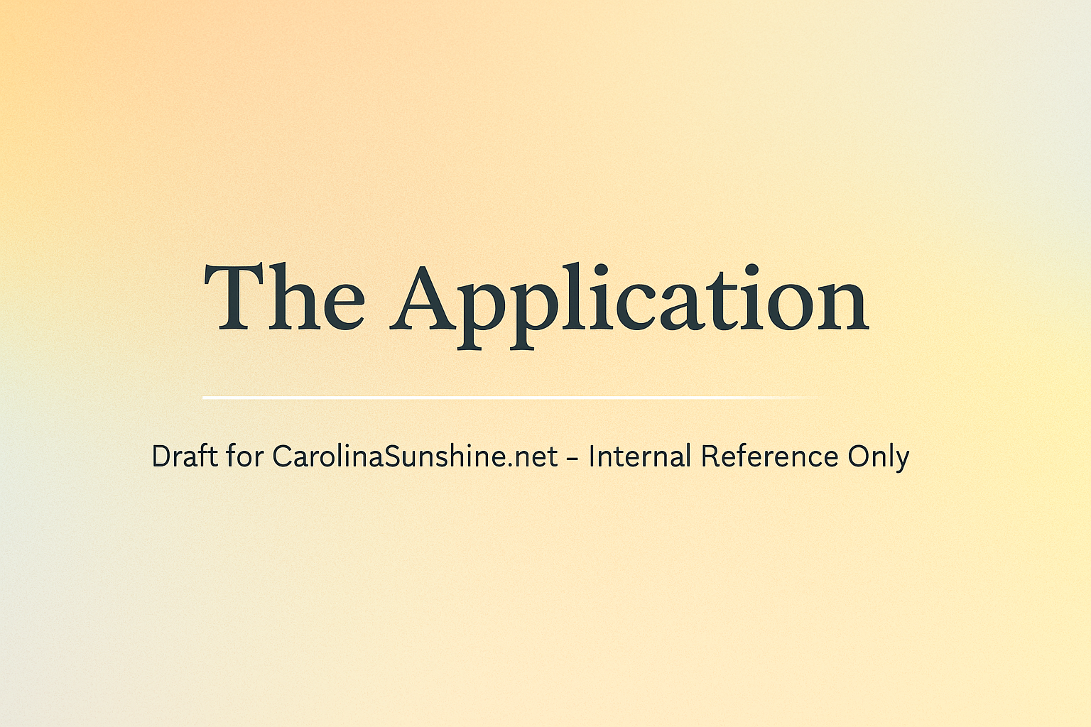 CarolinaSunshine.net
